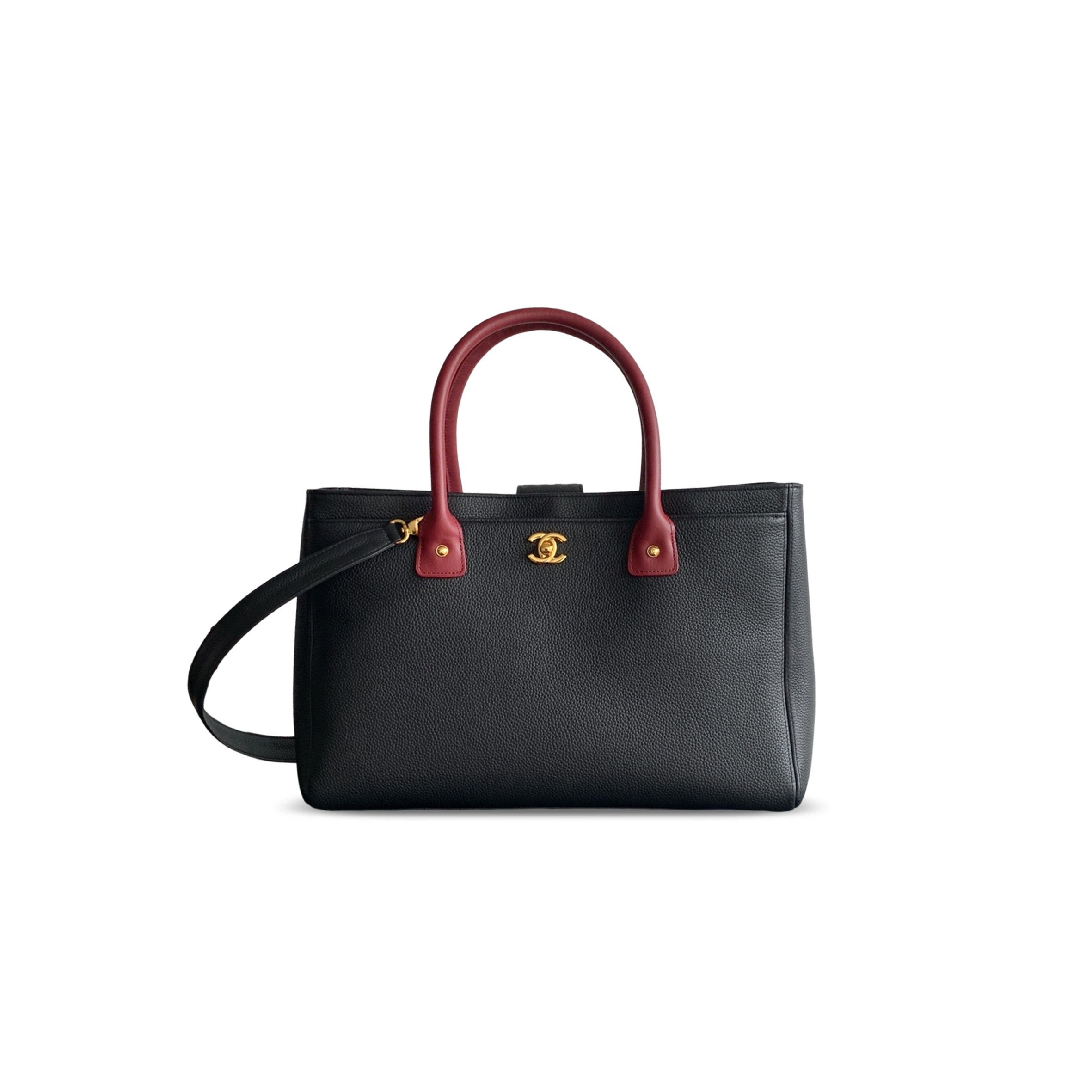 Ch**el master caviar cerf executive tote bag (36*24*14cm)